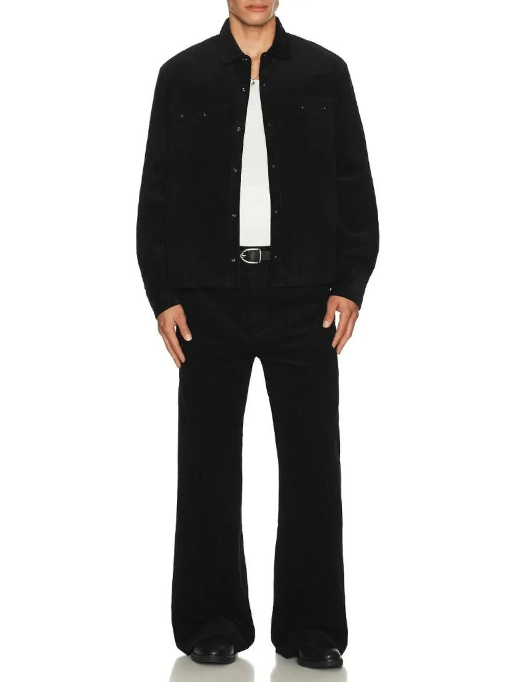 Midnight Rodeo Western Trouser Pants Black
